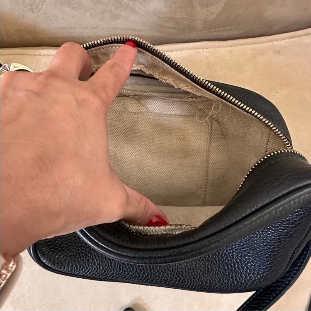 Gucci Black Leather Crossbody Bag - Picture 4 of 9